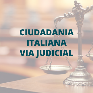 ciudadania italiana por via judicial